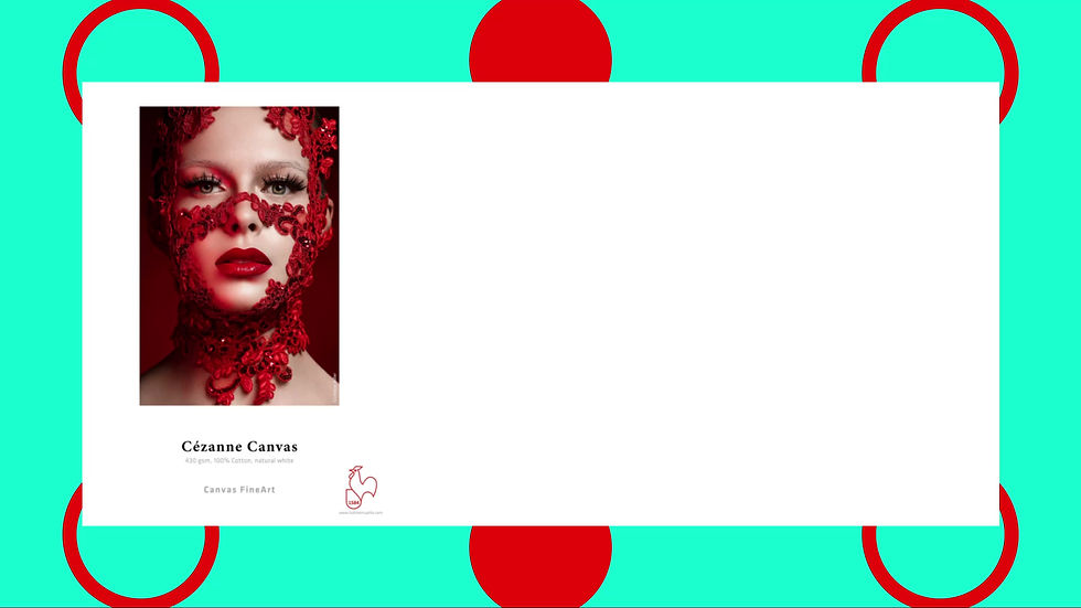 Miniatura: Impressão tela Canvas fine art 100% algodão