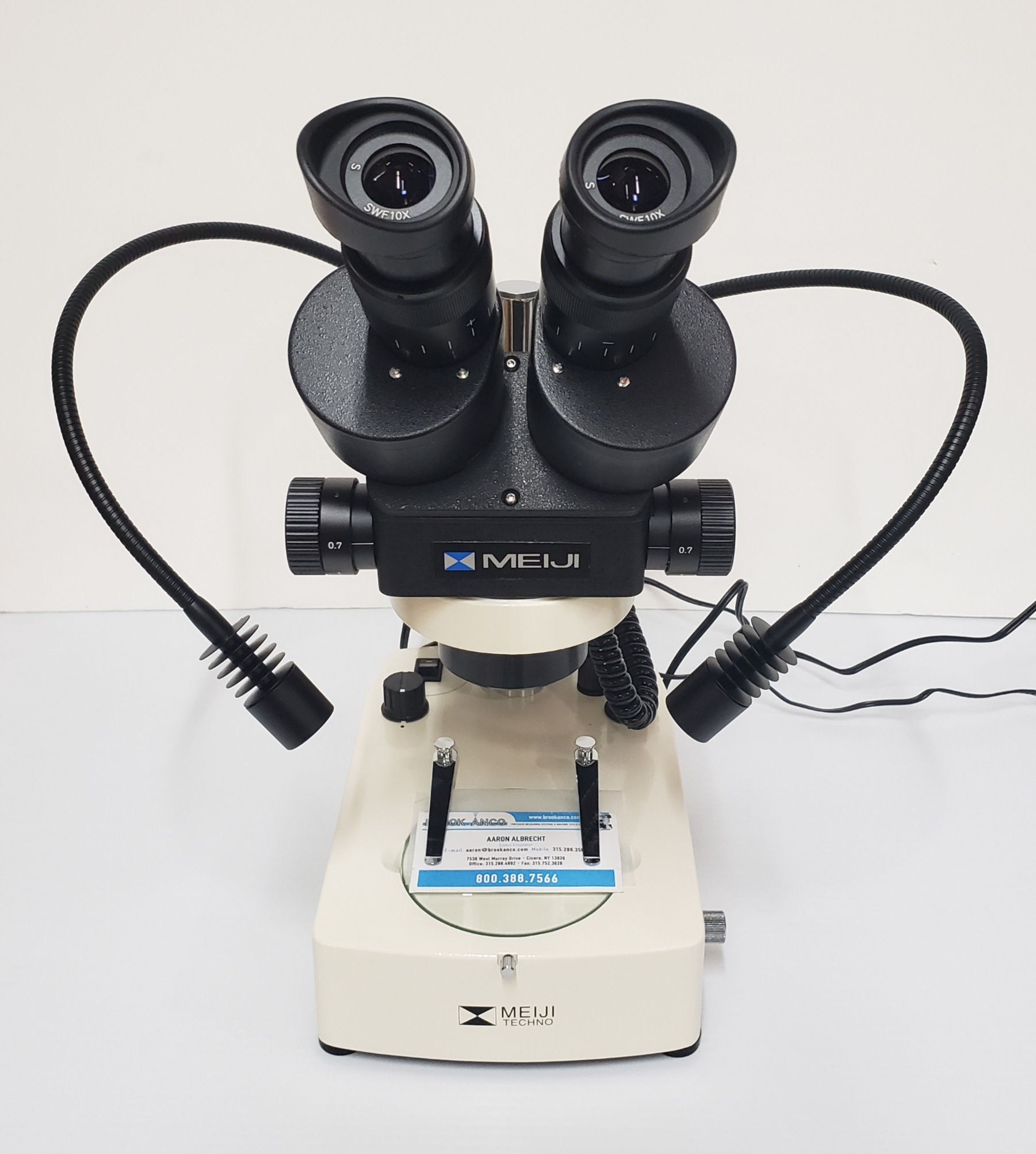 Meiji Techno Stereo Zoom EMZ5D Pseudo-Darkfield Mud Logging Microscope