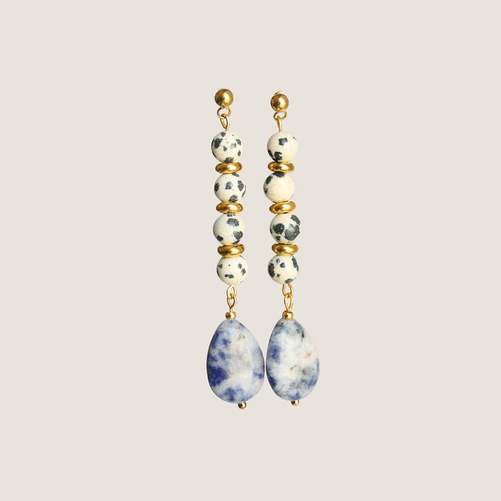 Miniatura: Pendientes dalma y gota