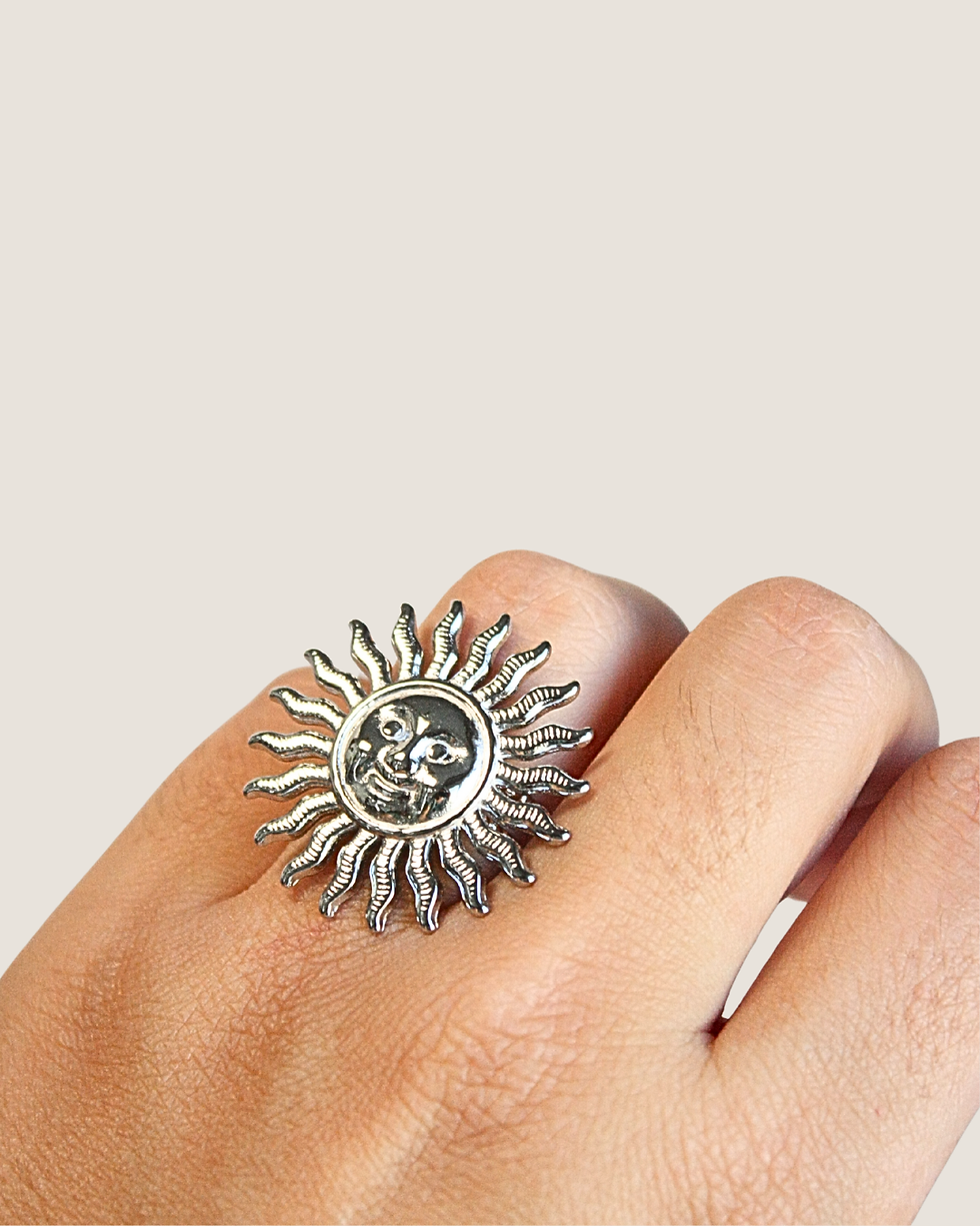 Miniatura: Anillo sol puas
