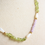 Miniatura: Collar lila y verde
