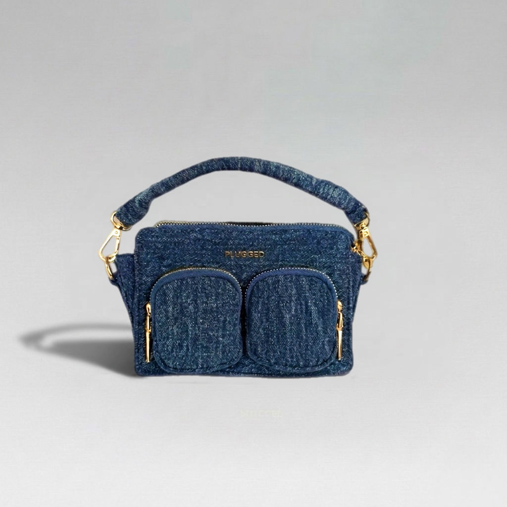 PLUGGED Gina Mini (Acid Wash Denim)