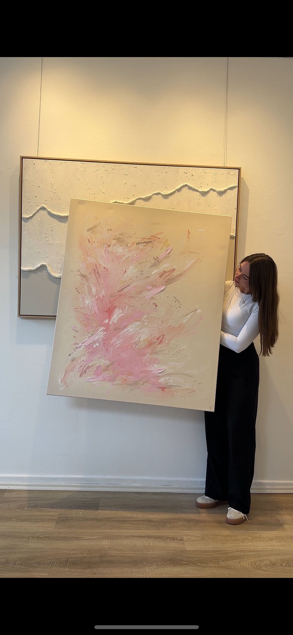 Miniaturbild: Soft melody I 100x120cm