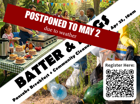 Batter & Bags - POSTPONED to Sat. May 2, 10am