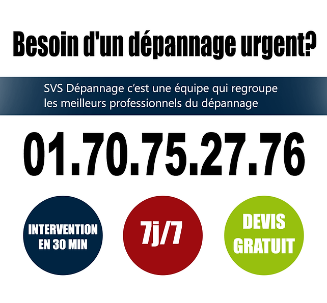 Dépannage urgent
