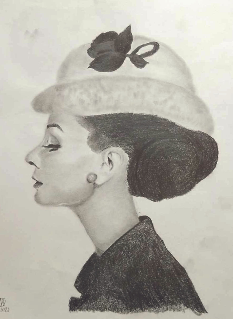 Thumbnail: Graphite Portrait Sketch