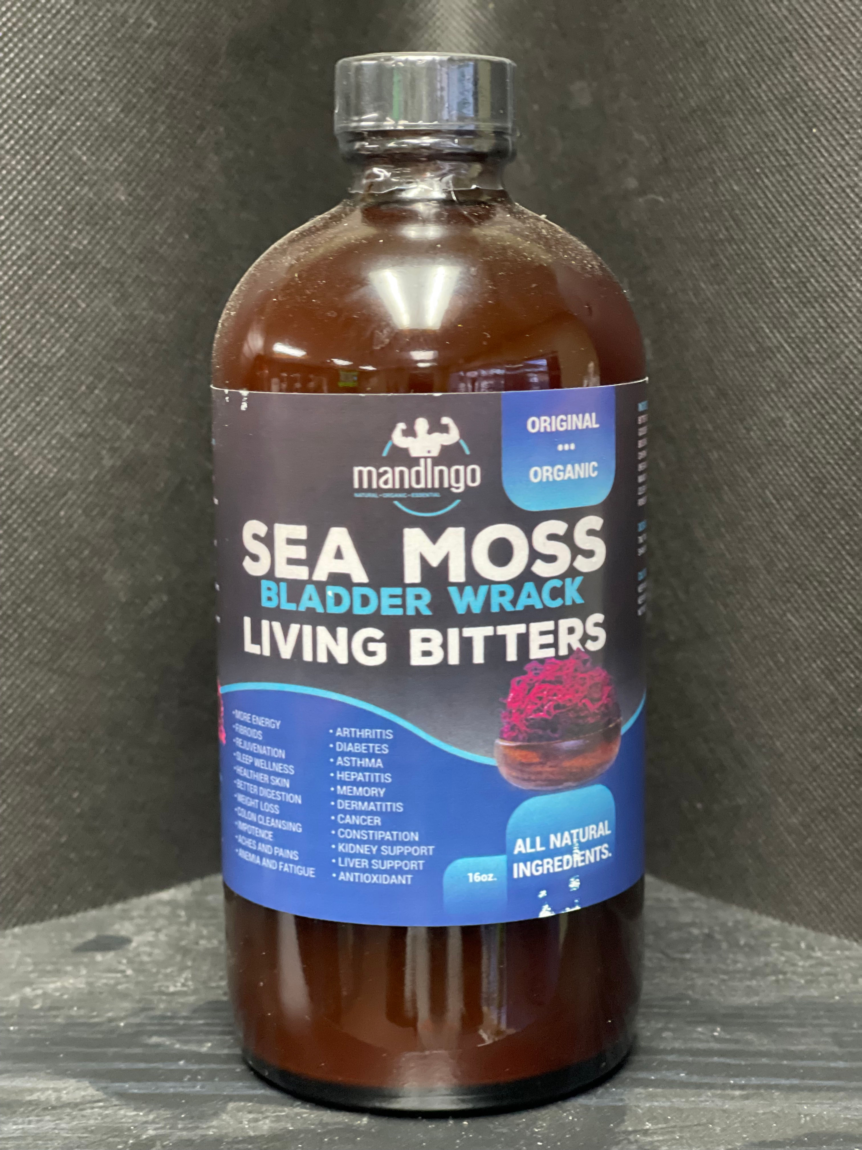 SEA MOSS BLADDER WRACK LIVING BITTERS