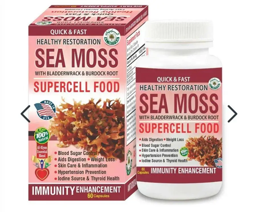 SEA MOSS WITH BLADDERWRACK AND BURDOCK ROOT