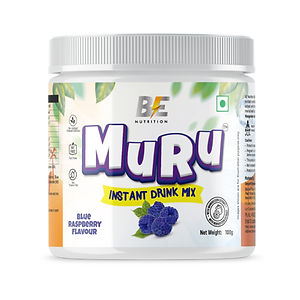 be nutrition muru instant drink mix (blue raspberry) -100g