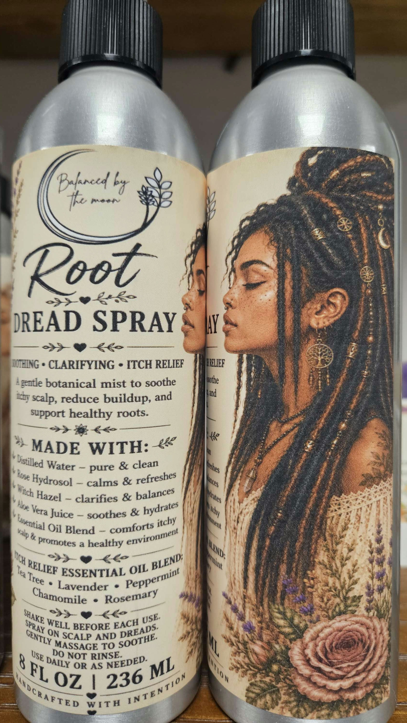 Root dread spray 8 oz