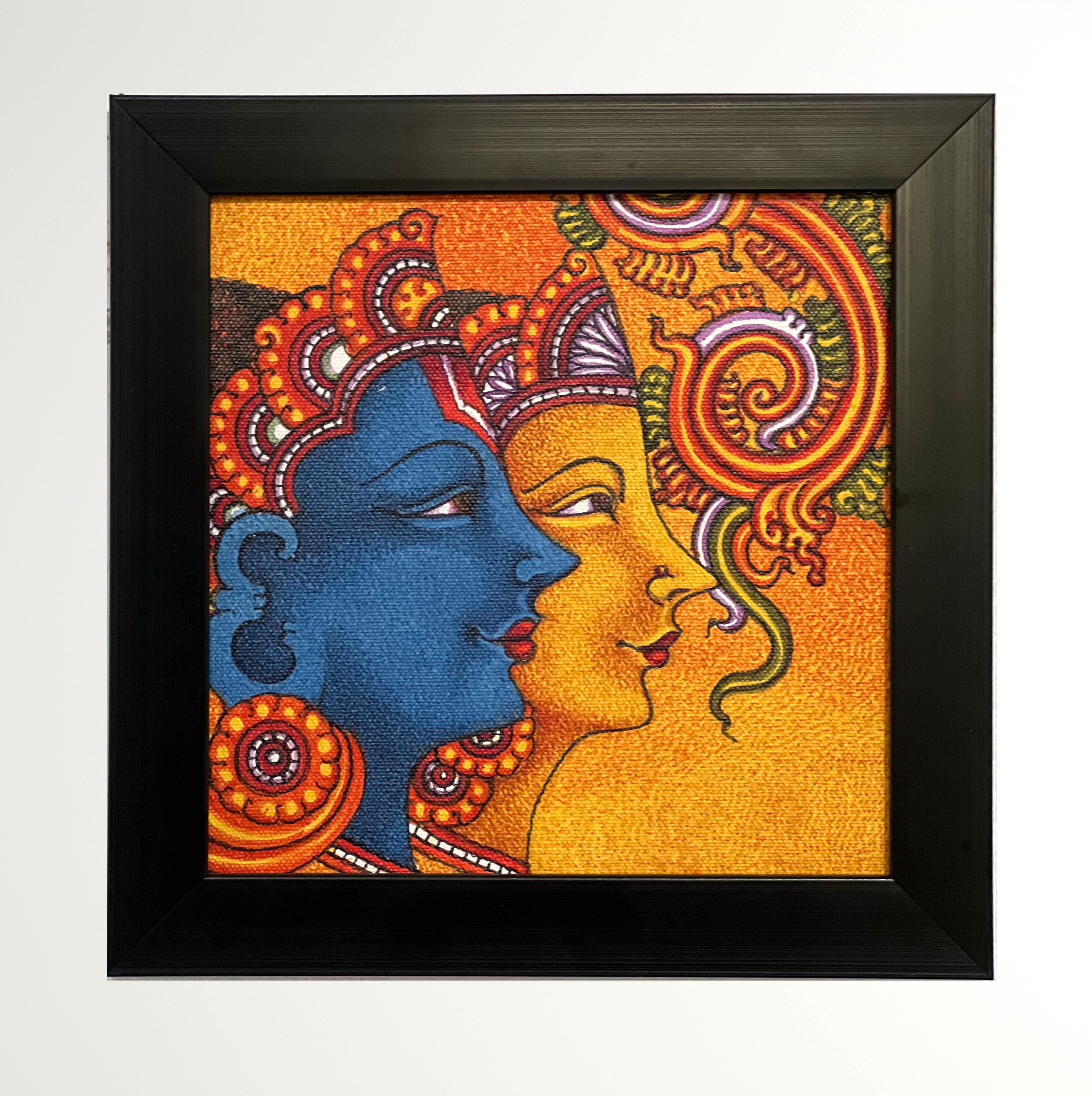 Krishna and Radha Mural Painting