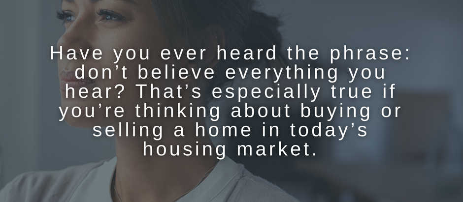 Today’s Biggest Housing Market Myths