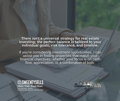 Cash Flow vs. Appreciation: How to Balance Both Approaches