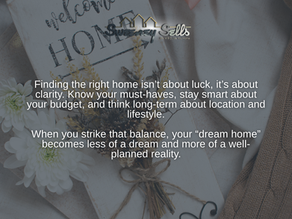 Finding the Right Home