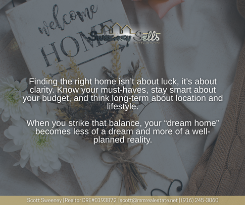 Finding the Right Home