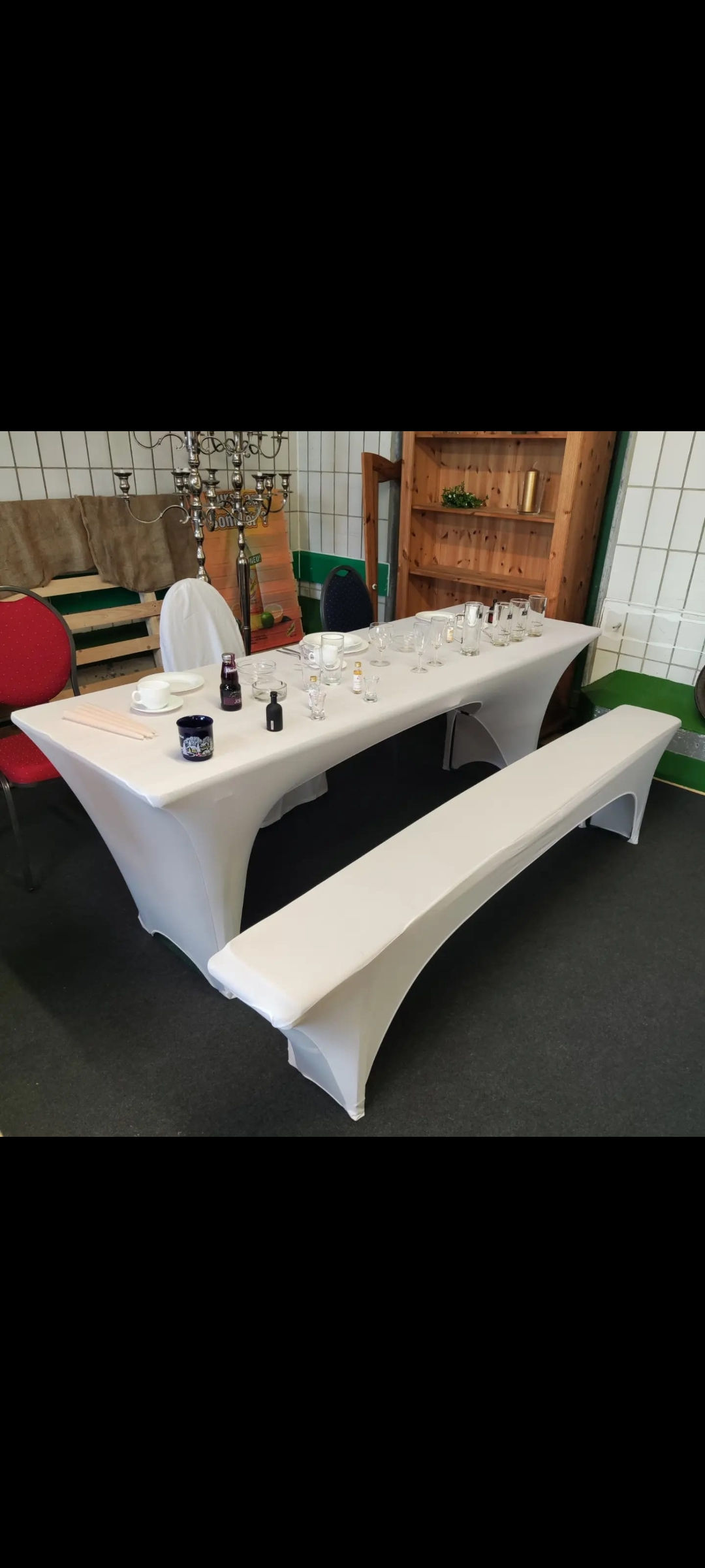 Festzelt Garnituren in verschiedenen Ausführungen