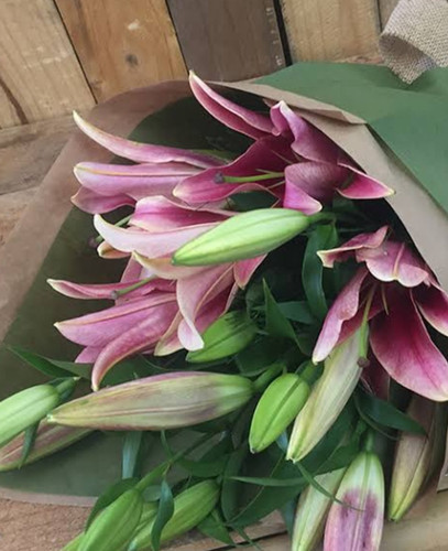 Designers choice wrapped cut flowers | Valentina Flowers