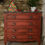 Miniature : Commode - Rouge