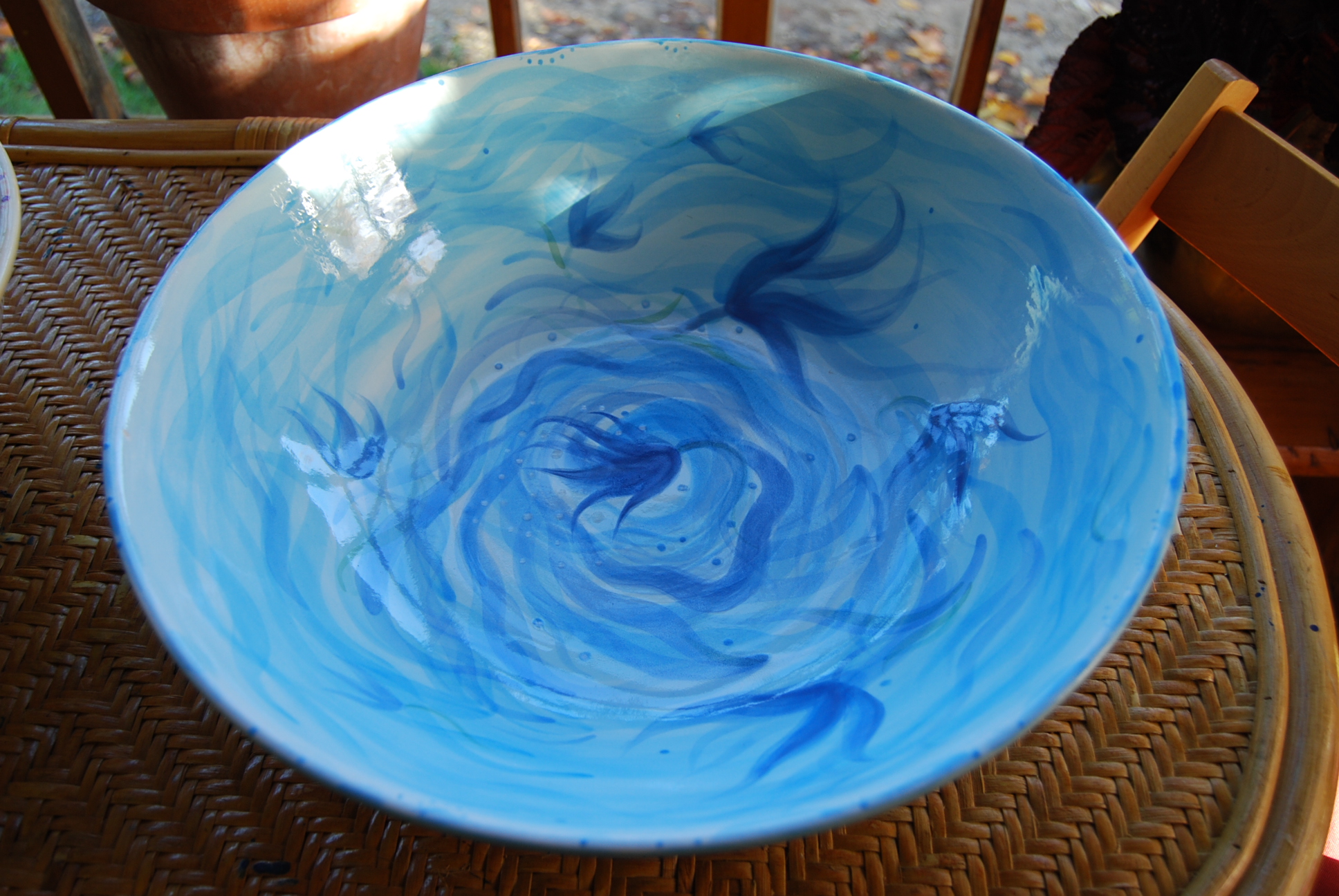 Blue leaves SOLD