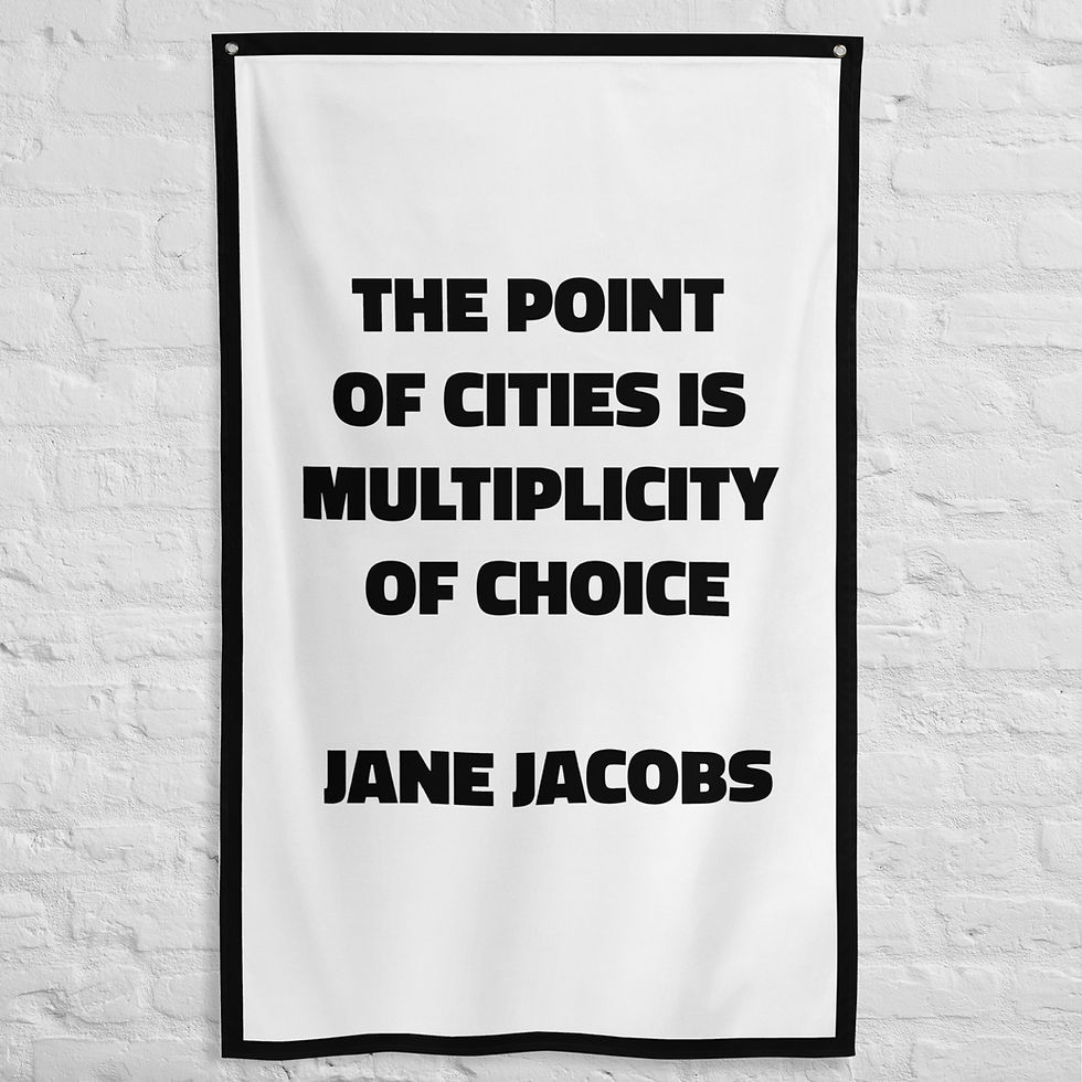 Thumbnail: The Point of Cities is Multiplicity of Choice Banner