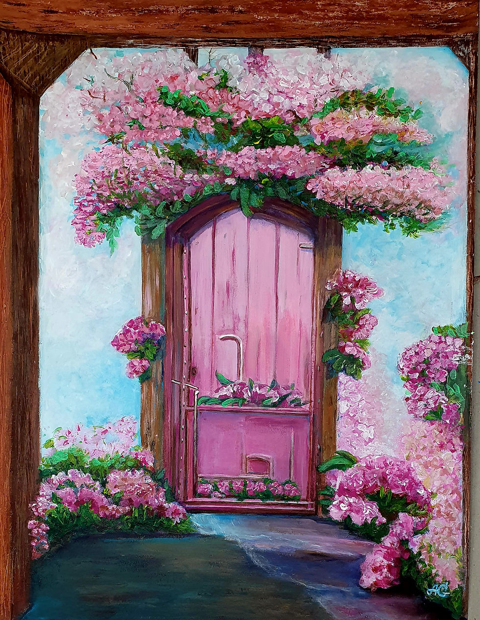 Entrance to the world of fantasy.