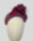 Pink Fabric Fascinator Hat with Flowers and Veil for races and weddings