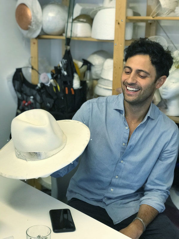 Thumbnail: in-Person Millinery hat making training course in london with elena shvab