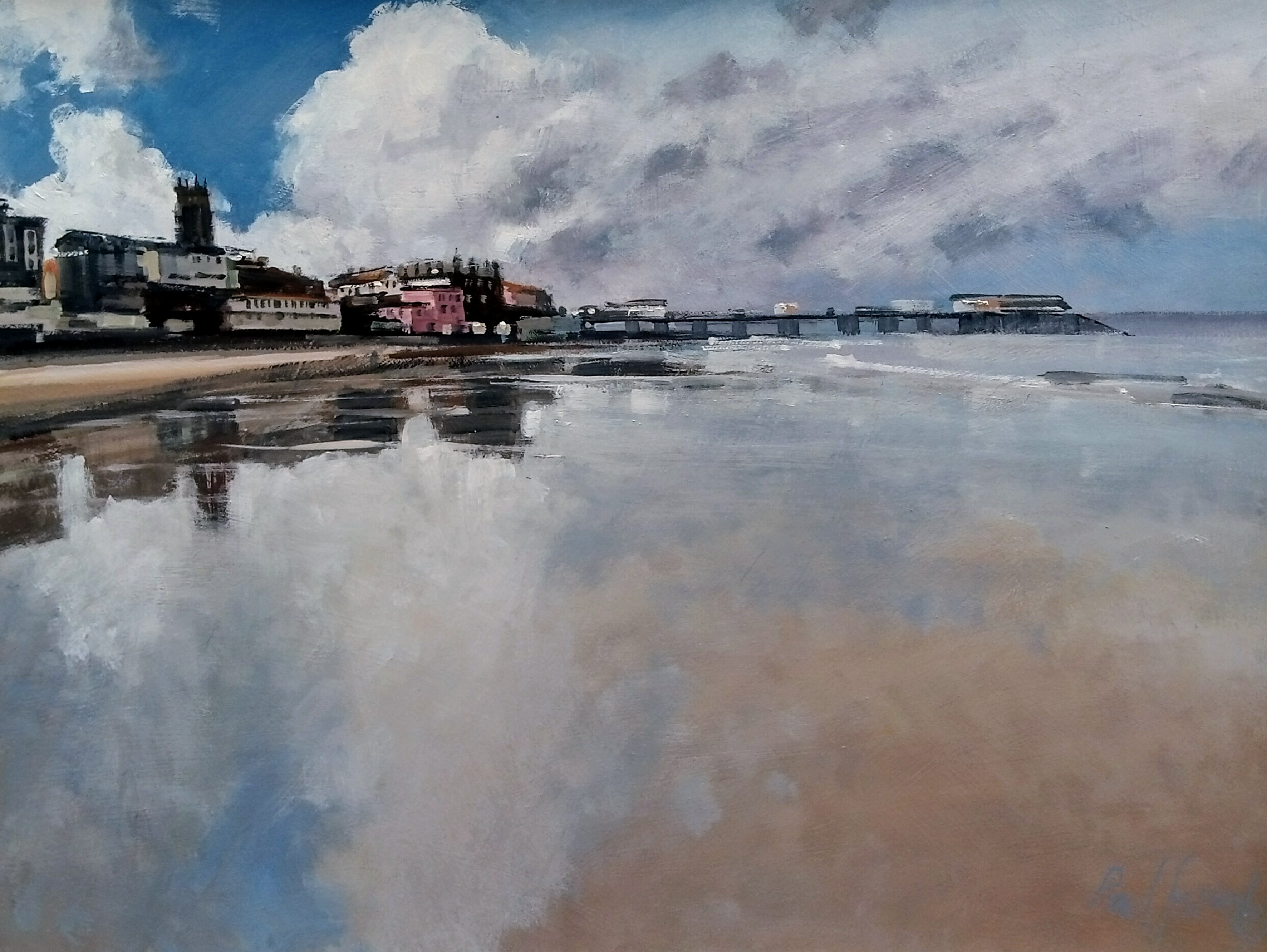 Cromer Pier Wet Sands