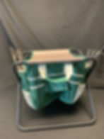 Garden stool with tools