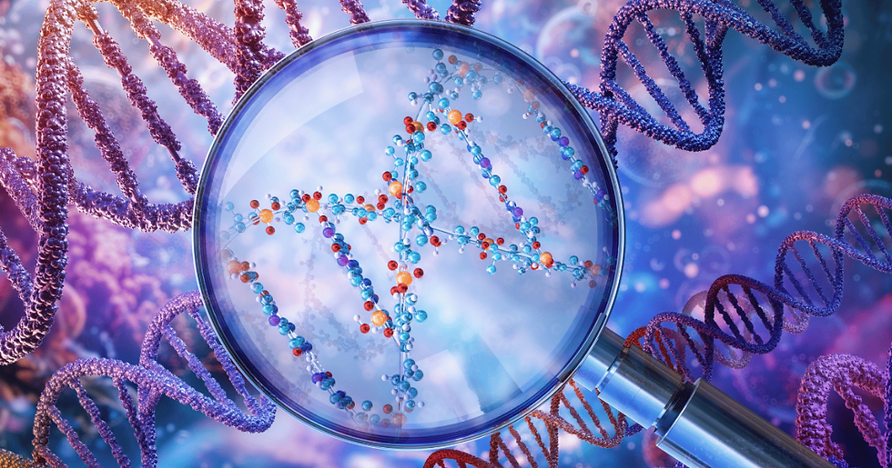Visual of DNA helix