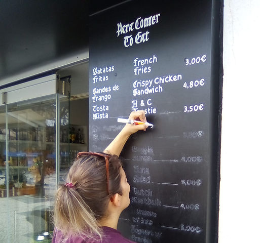 Painel de Entrada do Café Gil Eanes, Lagos