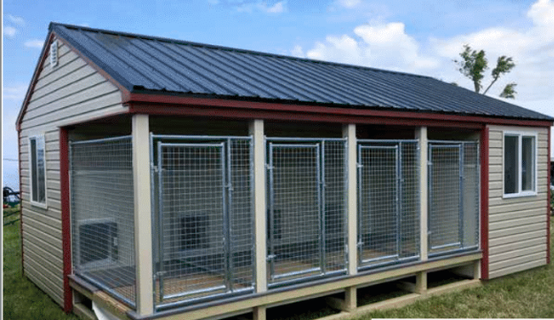 custom dog kennel frederiksburg va