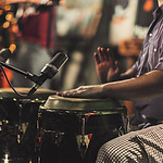 Man with Tribal Drums