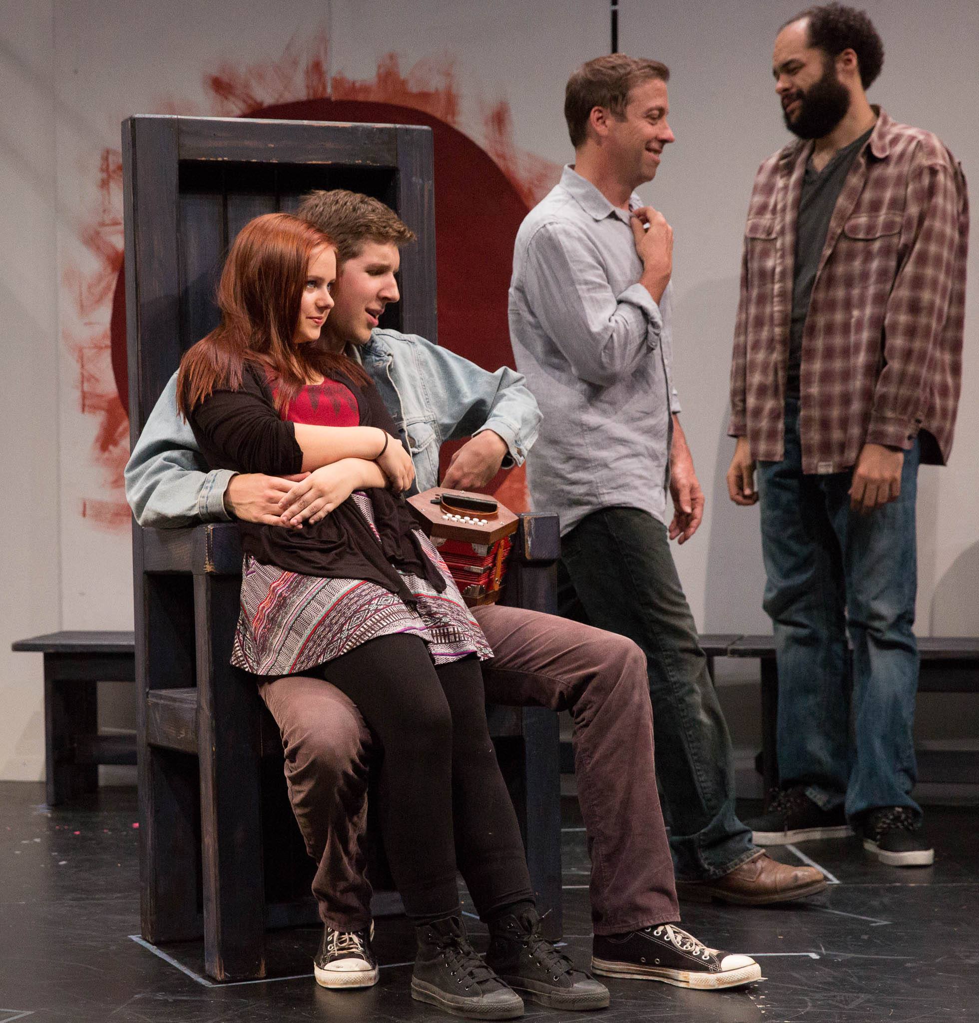 In Moby Dick - Rehearsed.