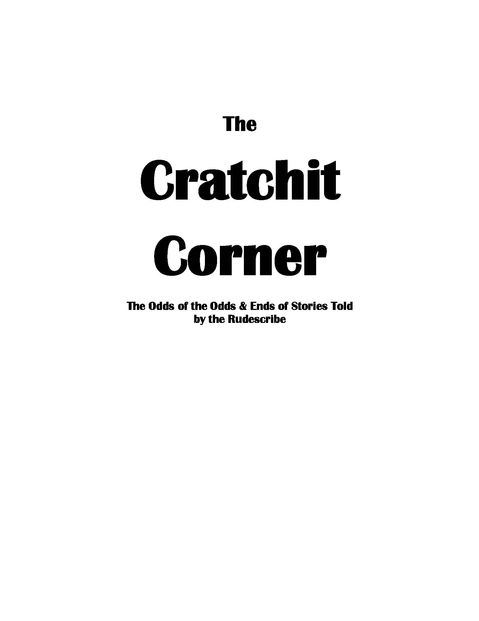 Black text (The Cratchit Corner)on white background.