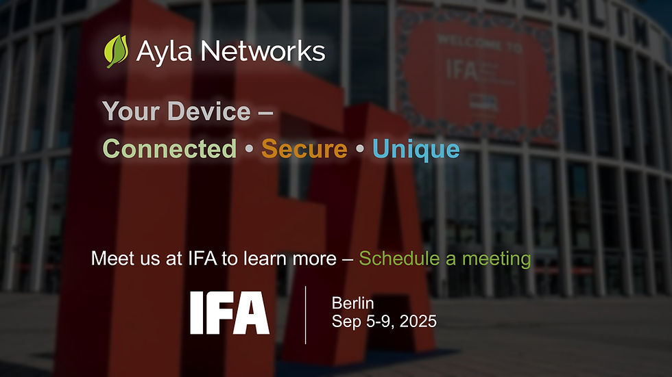 Ayla Networks at IFA 2025