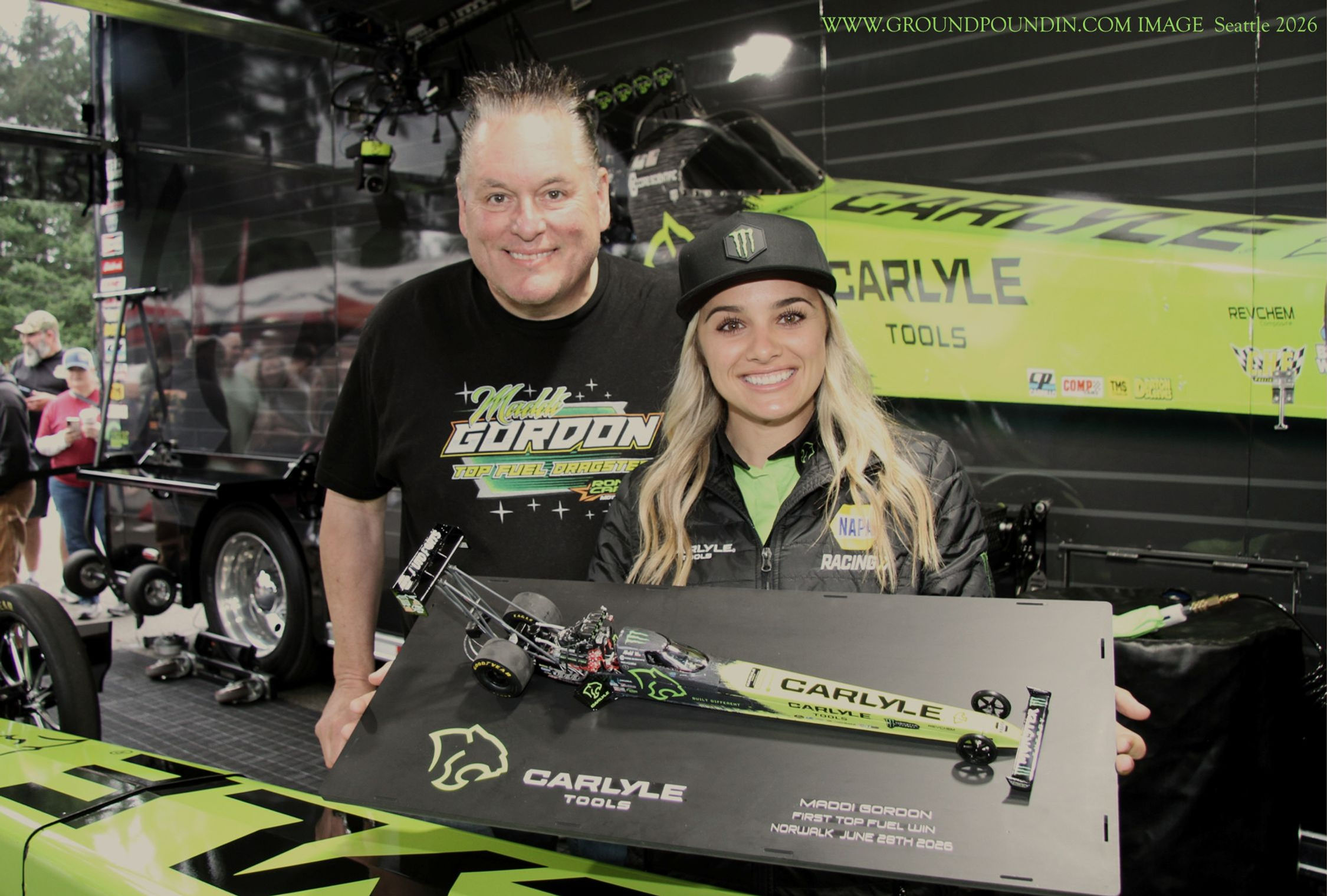 2026 Maddi Gordon Carlyle Tools NHRA Top Fuel Dragster JL Motorsports custom