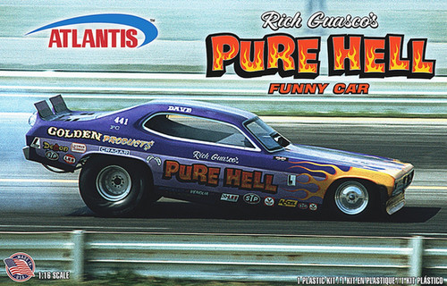 Atlantis 1 16th scale Rich Guasco PURE HELL Dodge Demon NHRA Funny