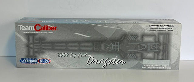 Thumbnail: 2002 Kenny Bernstein BUDWEISER KING NHRA Top Fuel Dragster Team Caliber 1/24