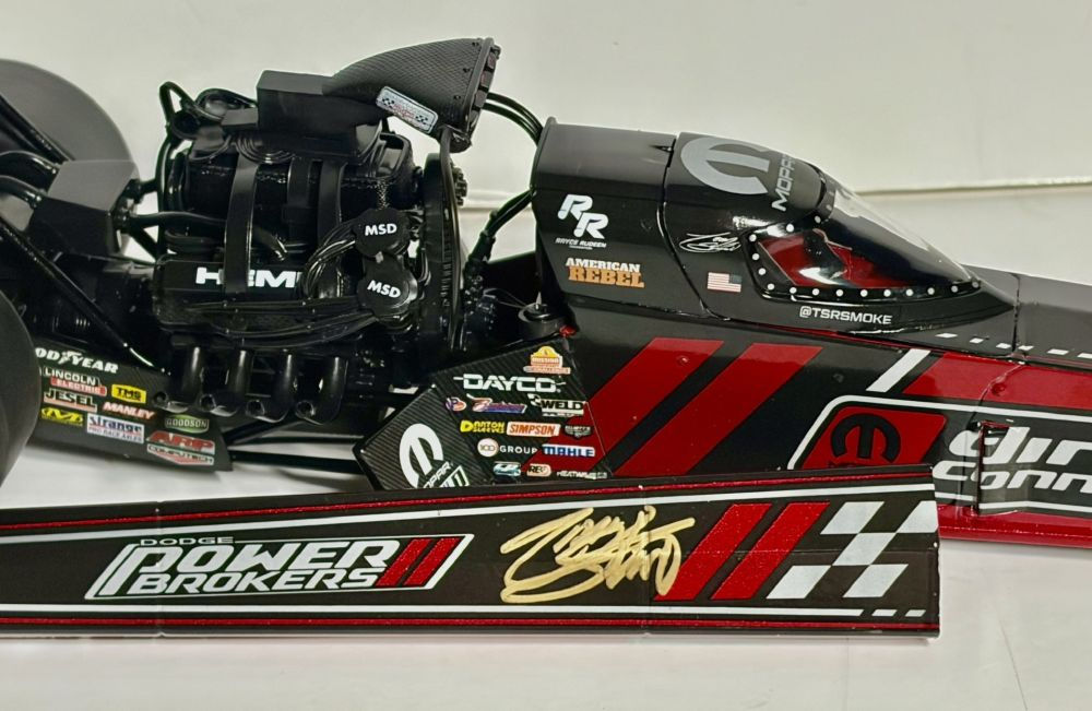 Autographed WCOA 2024 Tony Stewart Direct Connection NHRA Top Fuel Dragster