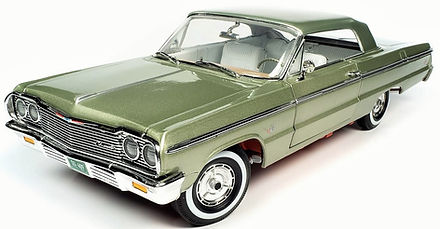 NEW! American Muscle Meadow Green 1964 Chevrolet Impala SS 409
