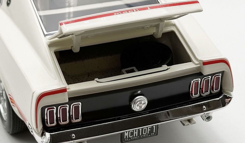 Thumbnail: NEW! Preorder ACME 1969 Ford Mustang 428 Cobra Jet 1/18th scale A1801896