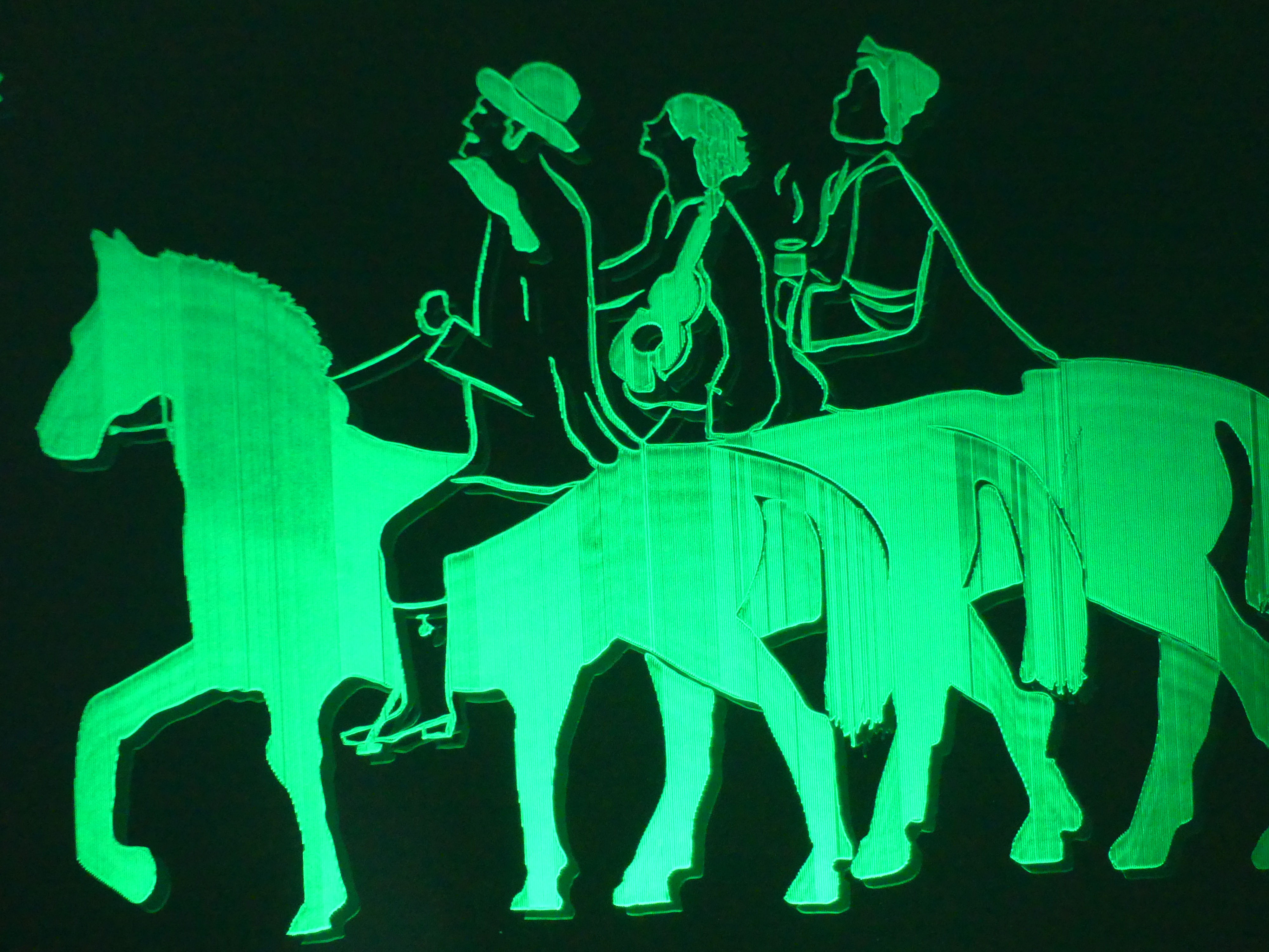 Tres Reyes Boricuas/Lámpara