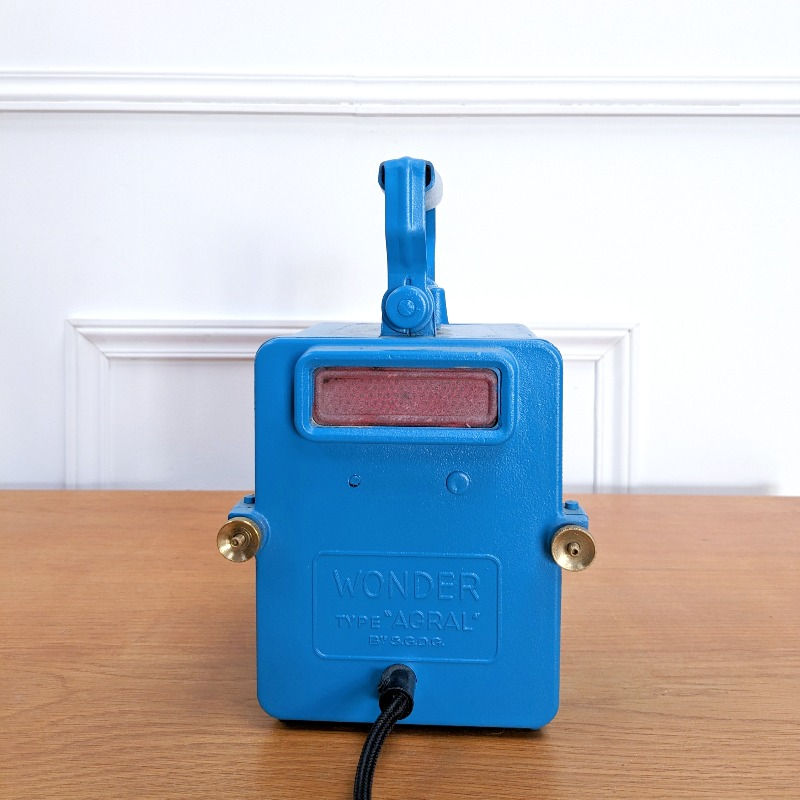 Thumbnail: Lampe Wonder Agral bleue