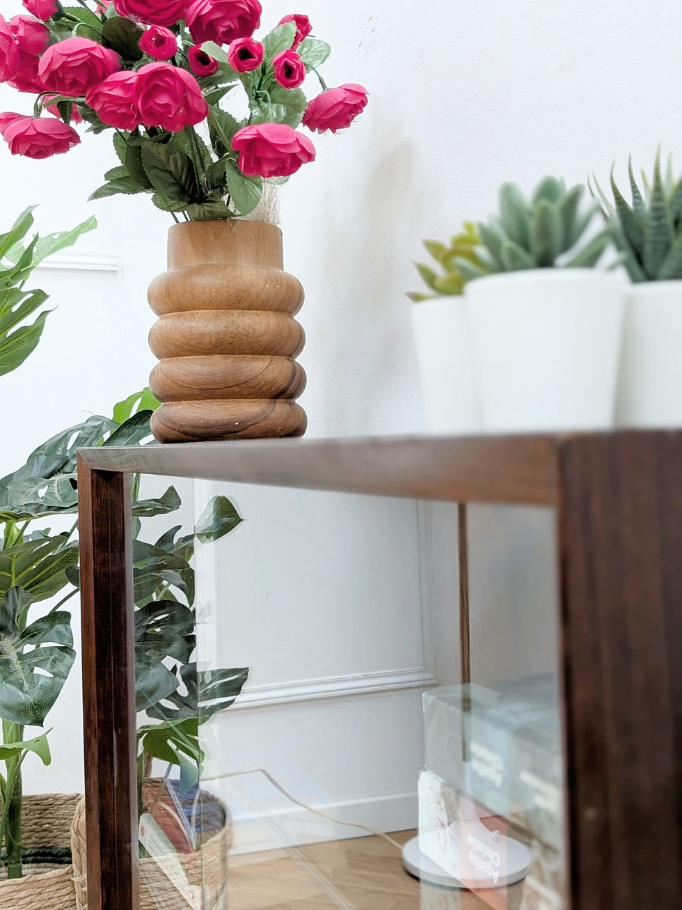 Buffet Vitrine Scandinave Palissandre 60s - Détails