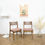 Thumbnail: Chaises scandinaves vintage en teck