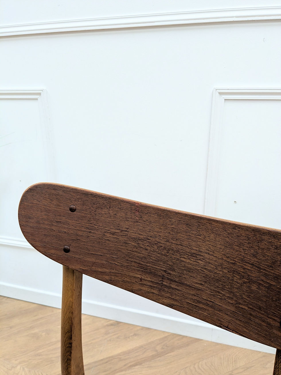 Miniature : Paire de Chaises Scandinaves Teck Années 60 - Détail
