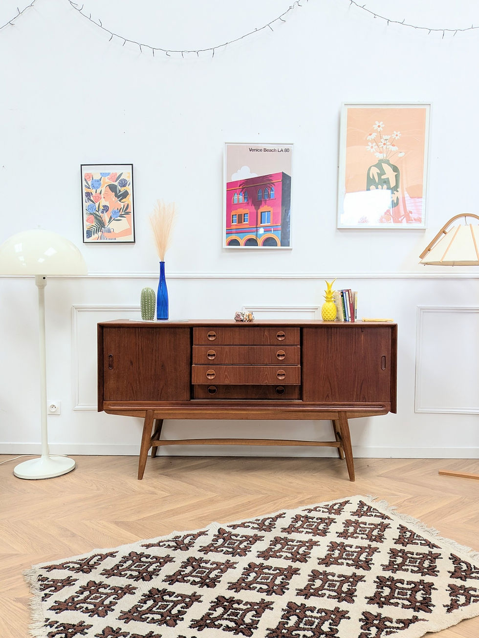 Miniature : Enfilade enfilade stonehill design danois en teck dans un salon