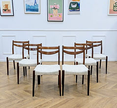 6 chaises scandinaves