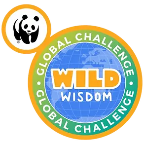Wild Wisdom Global Challenge with WWF panda logo